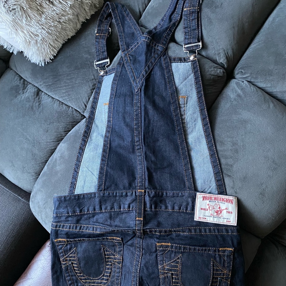 True Religion MOTO Overalls RARE 🔥 Small - Picture 7 of 11